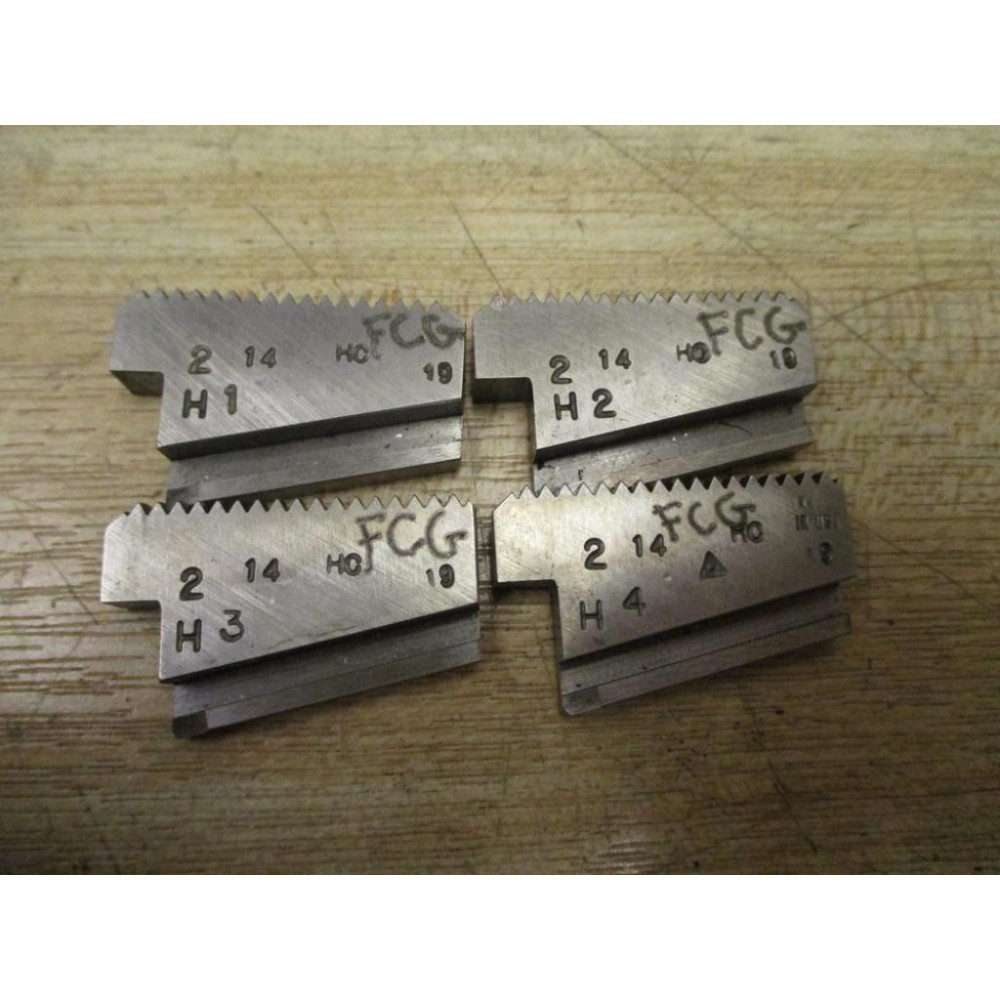 2 14 HC 19 High Speed Steel Chaser Set 1-12 S - New No Box