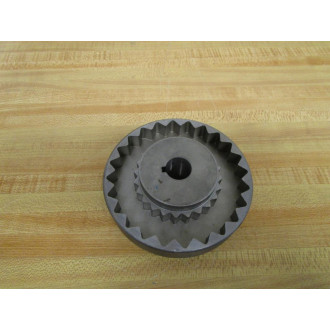 Martin 7S 34 Quadra-Flex Coupling Flange WKeyway 7S34