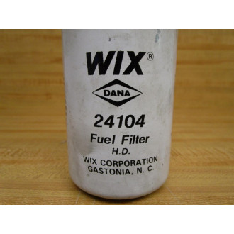 Wix 24104 Fuel Filter OBC-100 WConnector - Used
