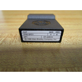Allen Bradley 2760-SFC1 Memory Module 2760SFC1