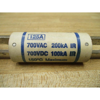 Ferraz Shawmut A70QS125-4K Amptrap Fuse A70QS1254K - Used