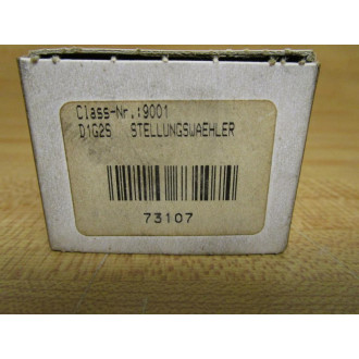 Square D 9001-D1G2S Selector Switch 9001D1G2S