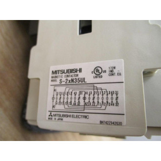 Mitsubishi S-2XN35(CX)UL120V Reverse Contactor S-2XN35CXUL