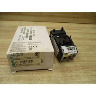 Siemens 3UA50 40-1C Overload Relay 3UA50401C