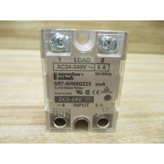 Sprecher + Schuh SR7-SH05GZ25 Solid State Relay SR7SH05GZ25