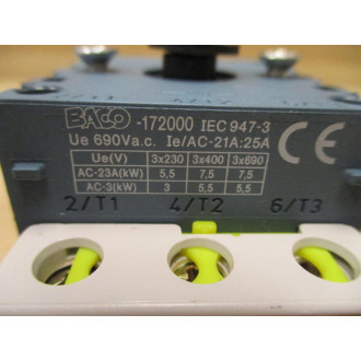 Baco 172000 Disconnect Switch - New No Box