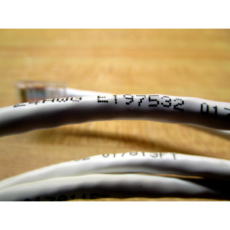 Gencom GCCP-C6-RJ45-WH-7* Patch Cable GCCPC6RJ45WH7* E197532 (Pack of 4)