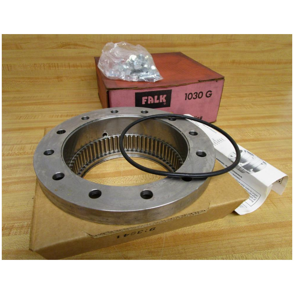 Falk 1030G10 Rexnord Flanged Coupling Sleeve  1030G WScrews And Nuts