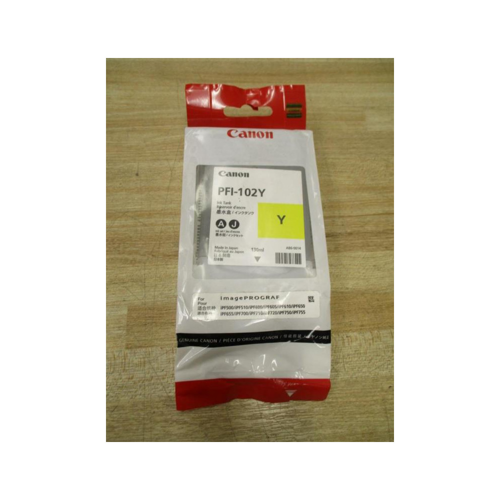 Canon PFI-102Y Ink Cartridge PFI102Y