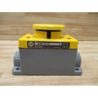 Allen Bradley 800P-S2Y2B Palm Operated Push Button 800PS2Y2B