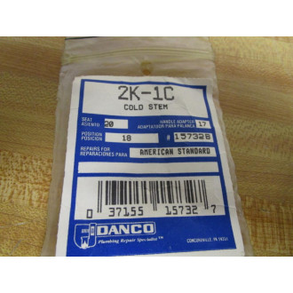 Danco 2K-1C Cold Faucet Stem 2K1C (Pack of 3)