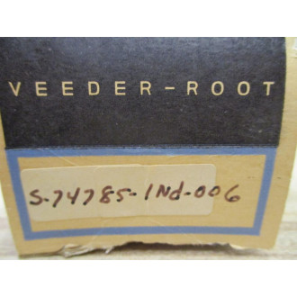 Veeder Root S-74785-IND-006 Counter 5-74785-IND-006