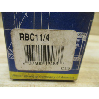 RBC Bearings RBC114 Flat Cam Follower RBC114