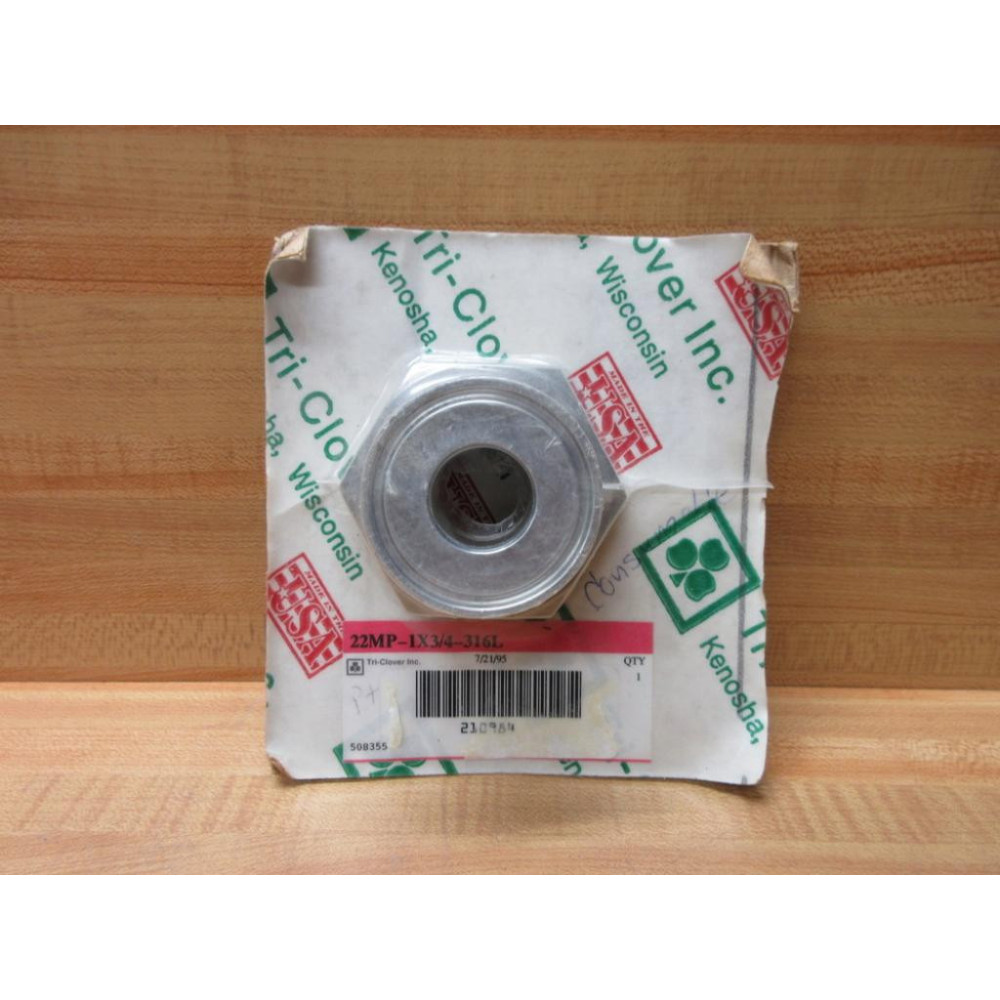 Tri-Clover 22MP-1X34-316L Sanitary Clamp X Adapter 210984