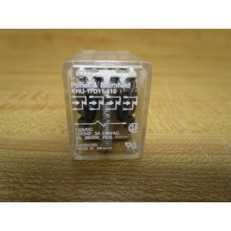 Potter & Brumfield KHU-17D11-110V DC Relay KHU-17D11-110VDC - New No Box