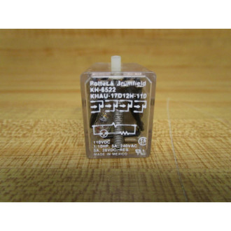 Potter & Brumfield KHAU-17D12H-110 Relay KH-6522 - New No Box