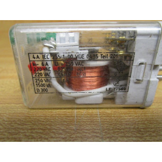 Kuhnke UF3G-6V DC N Relay UF3G6VDCN - Used