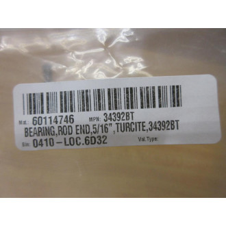 Eagle 34392BT Turcite Bearing Rod End Female 716" (Pack of 17) - New No Box