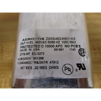 Aerovox Z93S4824M01A3 - Used