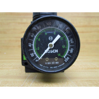 Bosch 0821-302-607 Pressure Regulator 0821302607 WGauge - Used
