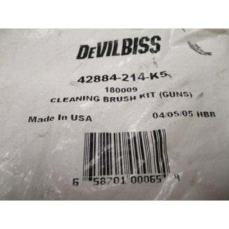 DeVilbiss 42884-214-K5 Cleaning Brush Kit 72884214K5 (Pack of 12)