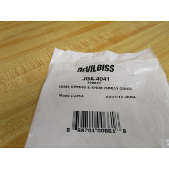 DeVilbiss JGA-4041 Brush, Spring & Knob Kit 190887