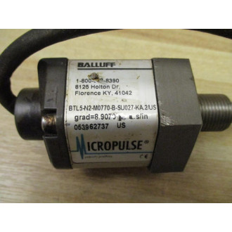 Balluf BTL5-N2-M0770-B-SU027-KA.2US Micropulse Linear Transducer - Used