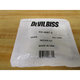 DeVilbiss KK-4987-2 Spray Gun Repair Kit 191936
