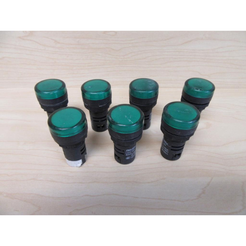 Delixi LD1122B21*3F Pilot Light (Pack of 7) - Used