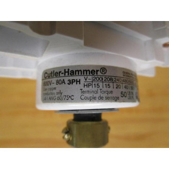 Cutler Hammer C362N80 Non-Fusible Switch With Rod And Handle - Used