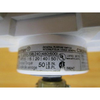 Cutler Hammer C362N80 Non-Fusible Switch With Rod And Handle - Used