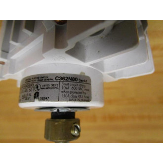 Cutler Hammer C362N80 Non-Fusible Switch With Rod And Handle - Used
