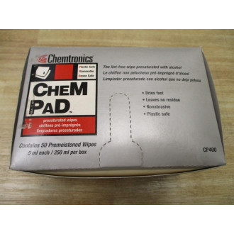 Chemtronics CP400 Chem Pad (Pack of 50)