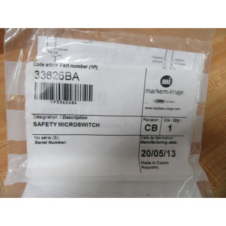 Markem-Imaje 33626BA Safety Microswitch