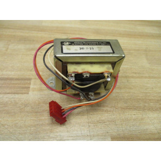 Signal Transformer 241-7-20 Transformer W Wires & Connector - Used