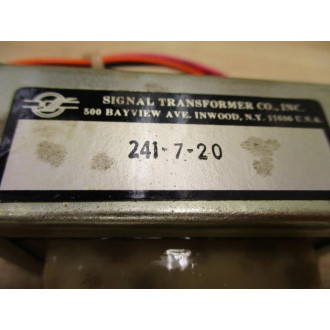 Signal Transformer 241-7-20 Transformer W Wires & Connector - Used