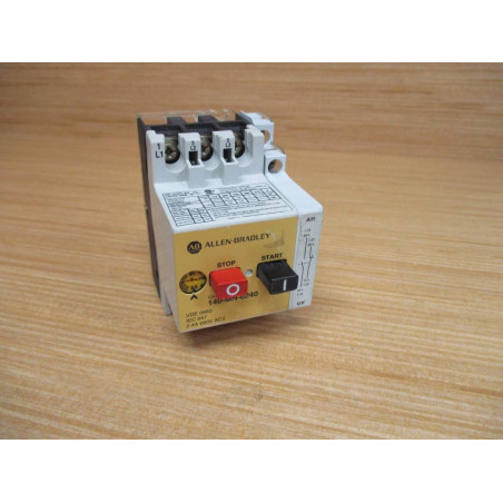 Allen Bradley 140-MN-0240 Manual Motor Starter 140MN0240 W 140-A11 - Used