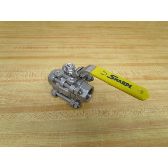 Sharpe 53036 Ball Valve CF8M 201 WHandle - New No Box