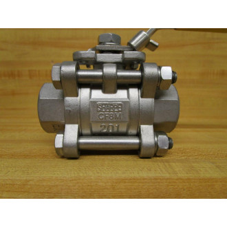 Sharpe 53036 Ball Valve CF8M 201 WHandle - New No Box