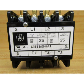 General Electric CR353AB4AA1 Contactor - Used