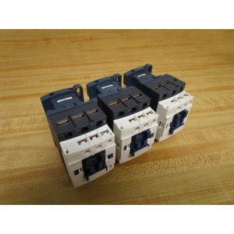 SchneiderTelemecanique LC1D18M7 Contactor WO Top Cover (Pack of 3) - Used