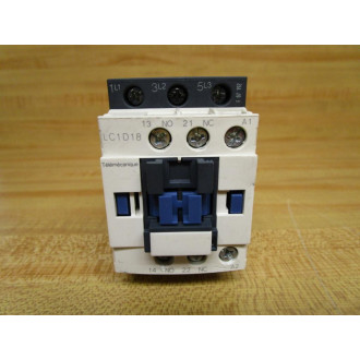 SchneiderTelemecanique LC1D18M7 Contactor WO Top Cover (Pack of 3) - Used