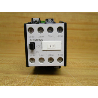 Siemens 3TH4040-0B Contactor 3TH40400B - Used