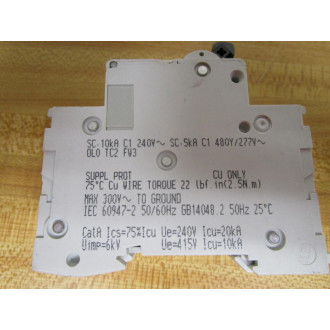 Schneider 24522 Square D 10A Breaker Merlin Gerin MG24522 - Used