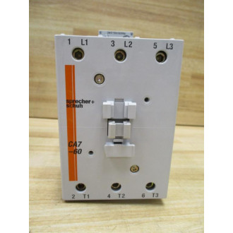Sprecher + Schuh CA7-60-00 Contactor CA76000 Cracked