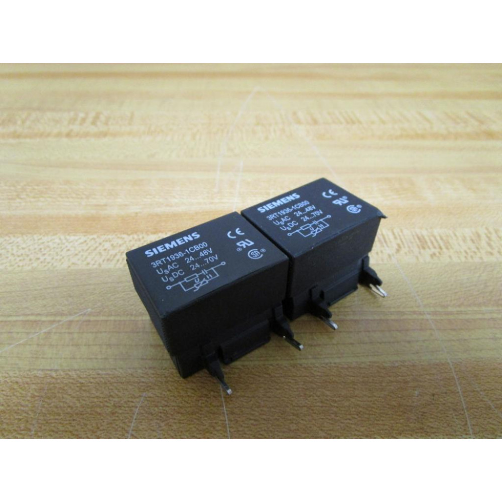 Siemens 3RT1936-1CB00 Contactor RC 3RT19361CB00 Chipped (Pack of 2) - New No Box