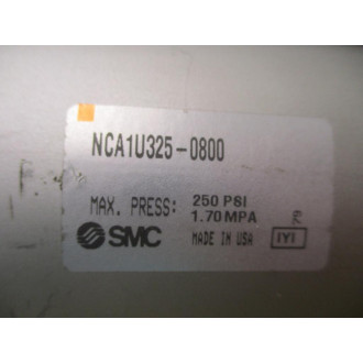 SMC NCA1U325-0800 Tie Rod Cylinder NCA1U3250800 - New No Box