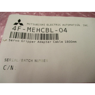 Mitsubishi 4F-MEHCBL-04 Servo Gripper Adapter Cable 4FMEHCBL04