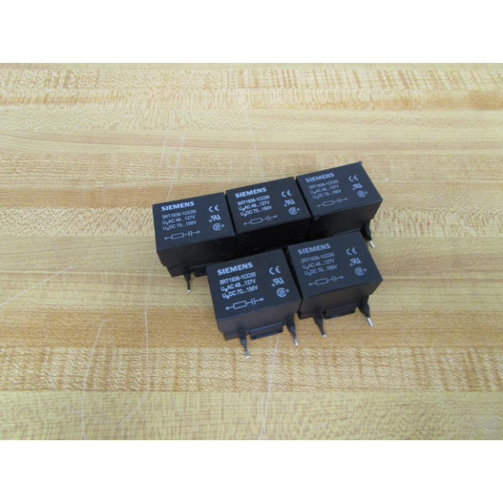 Siemens 3RT1936-1CC00 Surge Supressor (Pack of 5) - Used