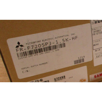 Mitsubishi FR-D720S-070-NA Electric Inverter FR-F720SPJ-1.5K-HF